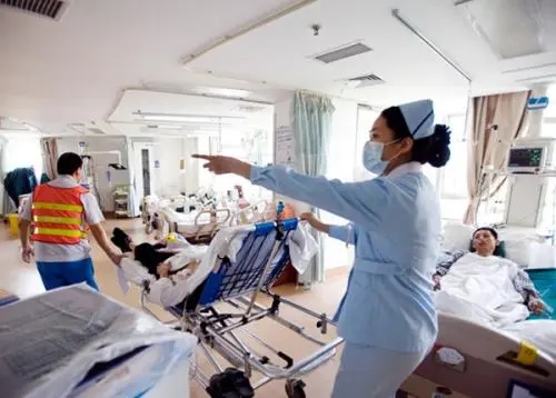 护士工作图片唯美句子文案