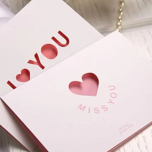 送女生贺卡简洁句子文案