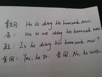 过去进行时的句子文案