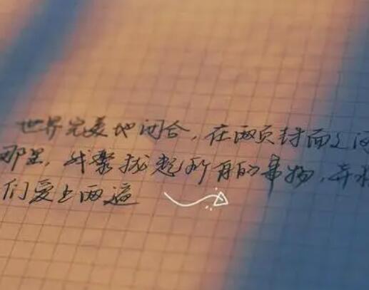 干净短句暖心8字