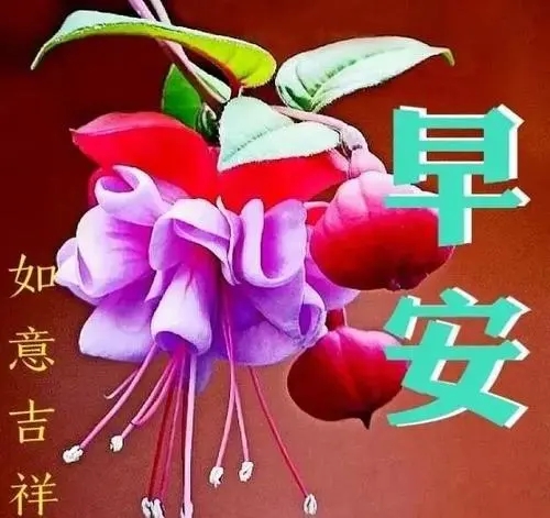 早上好微信祝福语