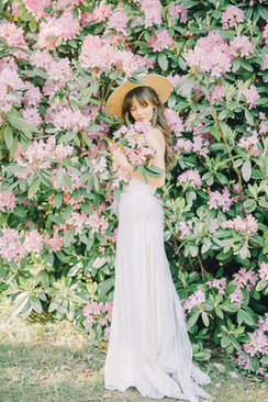 结婚40年儿女送什么花