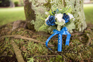 结婚可以带蓝领带吗